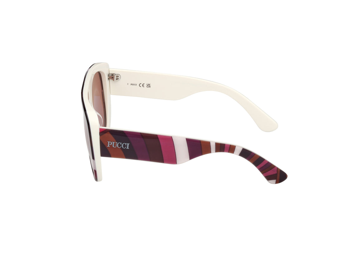 Sonnenbrillen emilio pucci ep0231 99e estampado pilot femenino größe 58mm - Detailansicht