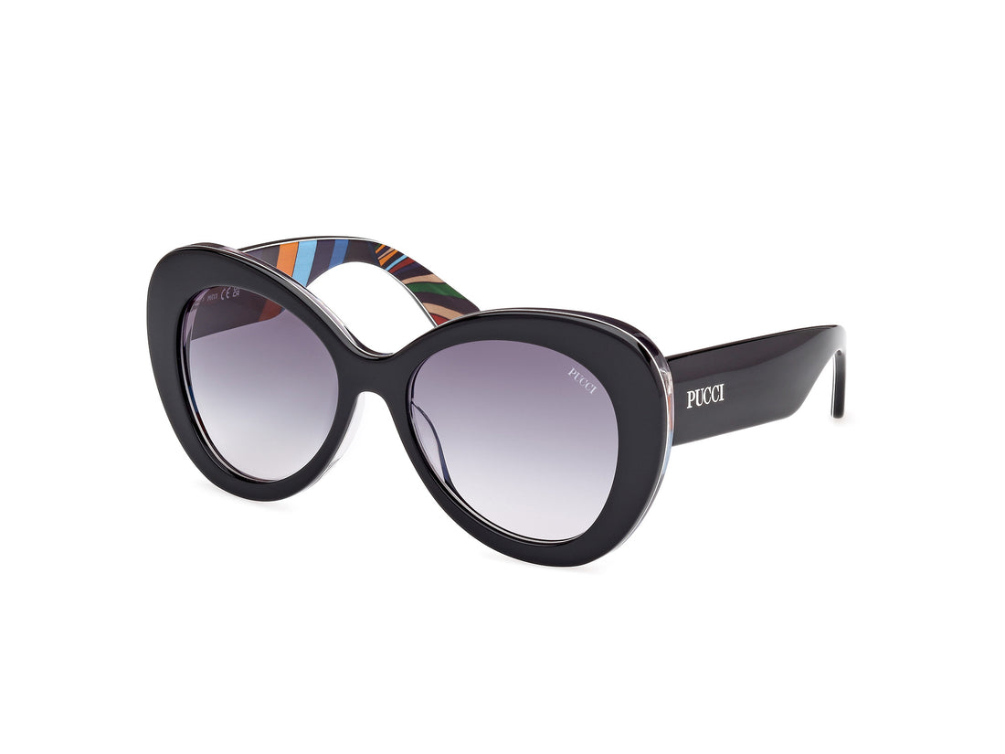 Sonnenbrillen emilio pucci ep0232 05w negro round femenino größe 56mm - Hauptansicht
