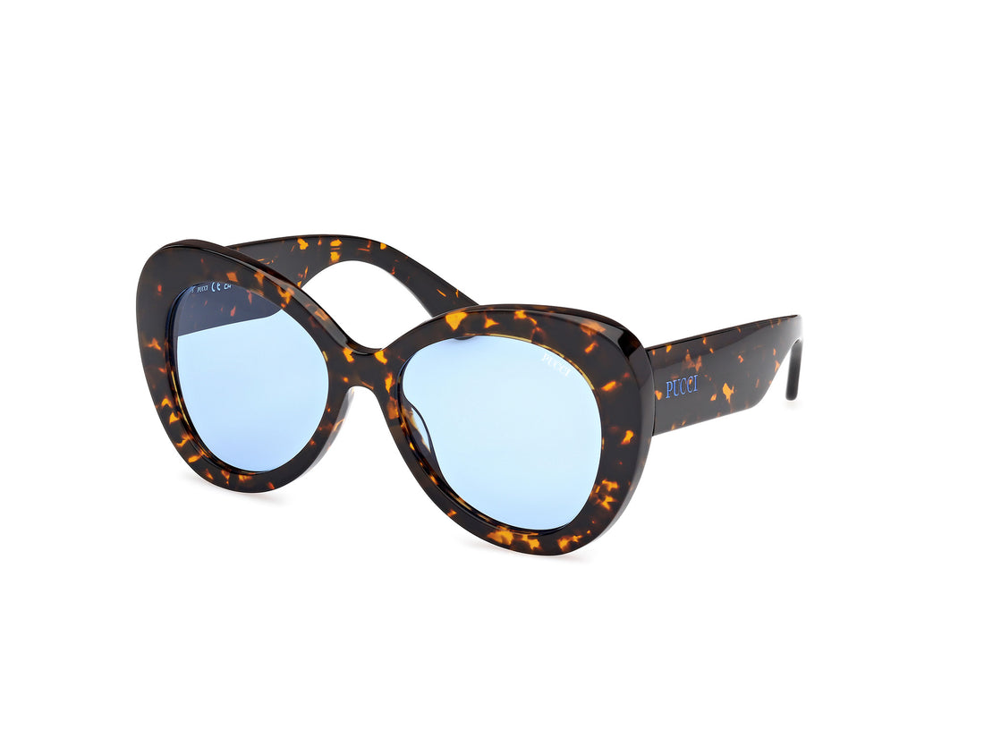 Sonnenbrillen emilio pucci ep0232 52v havana round femenino größe 56mm - Hauptansicht