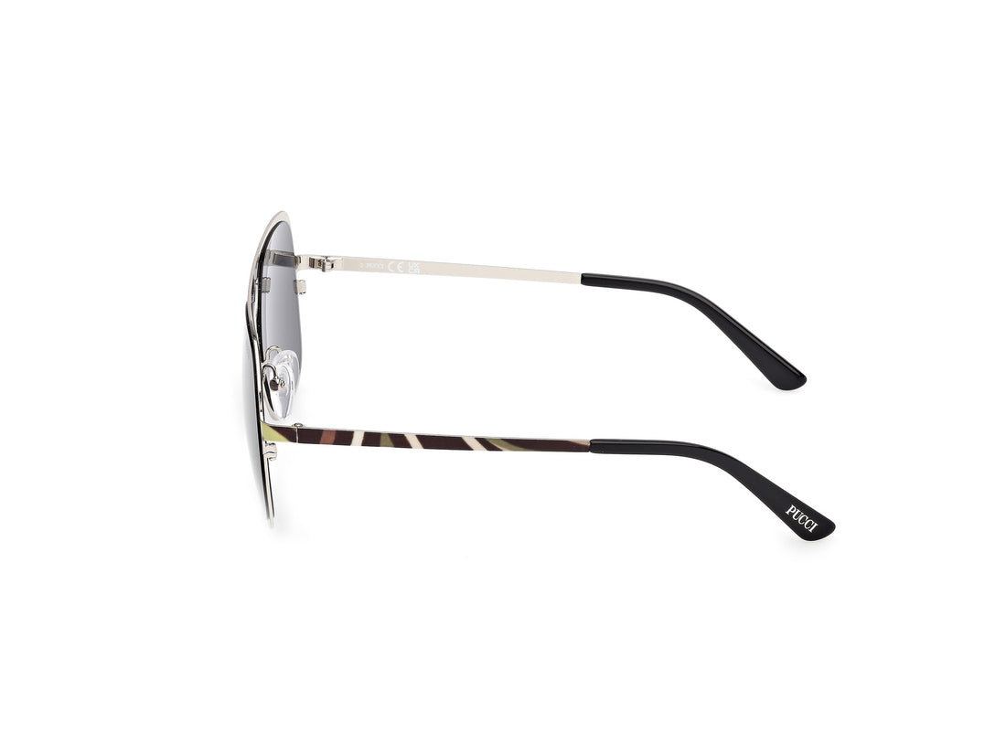 Sonnenbrillen emilio pucci ep0238 20a gris navigator femenino größe 56mm - Detailansicht