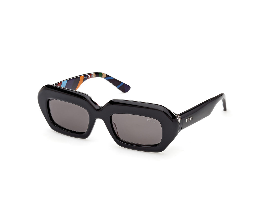 Sonnenbrillen emilio pucci ep0245 05a negro square femenino größe 51mm - Hauptansicht