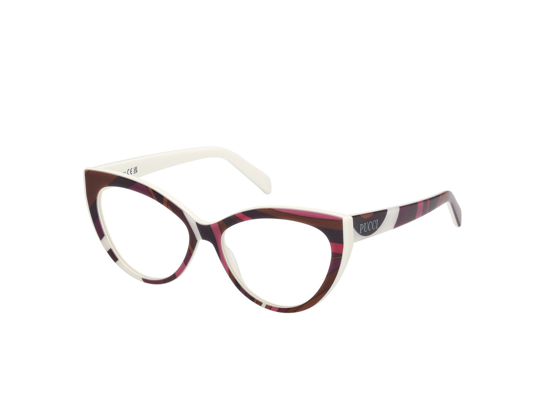 Brillen emilio pucci ep5215 099 estampado cat eye femenino größe 54mm - Hauptansicht