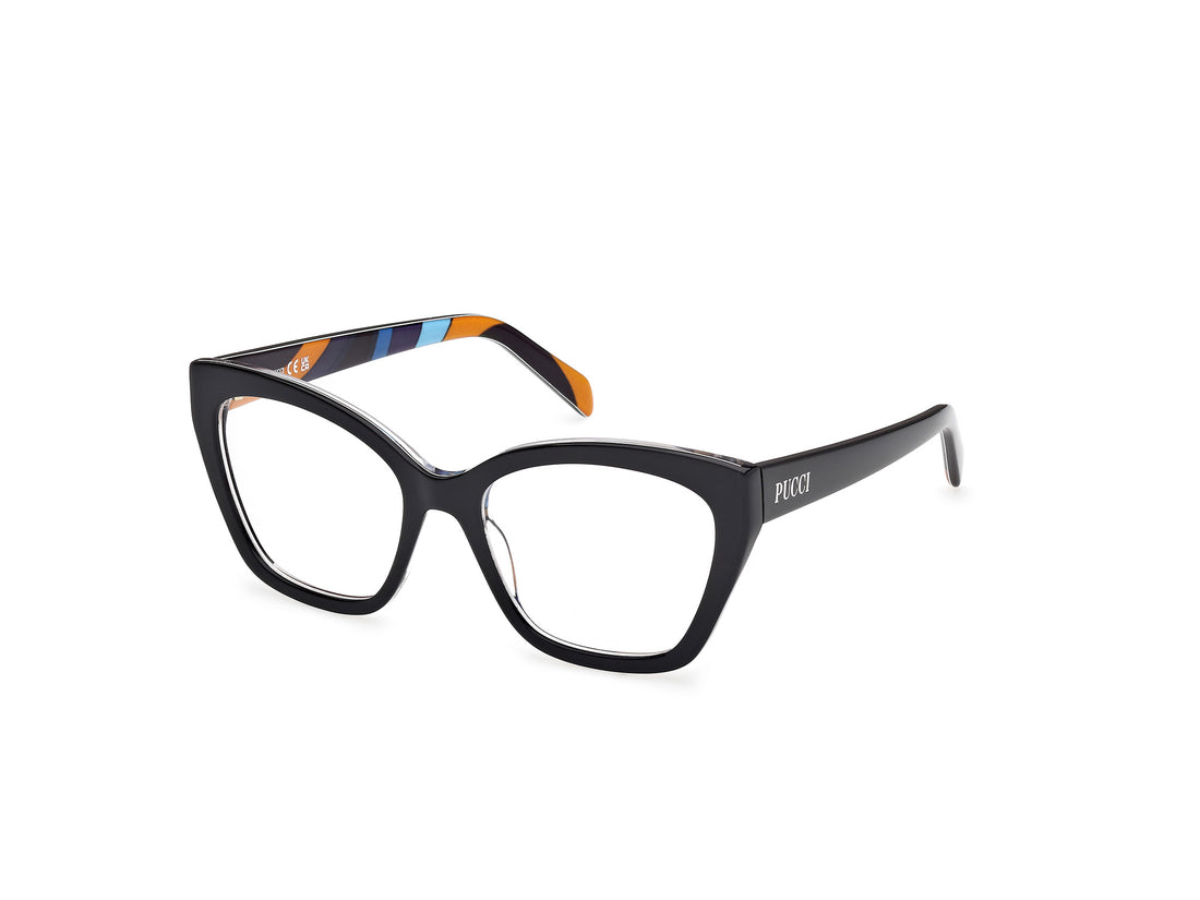 Brillen emilio pucci ep5216 001 negro butterfly femenino größe 53mm - Hauptansicht