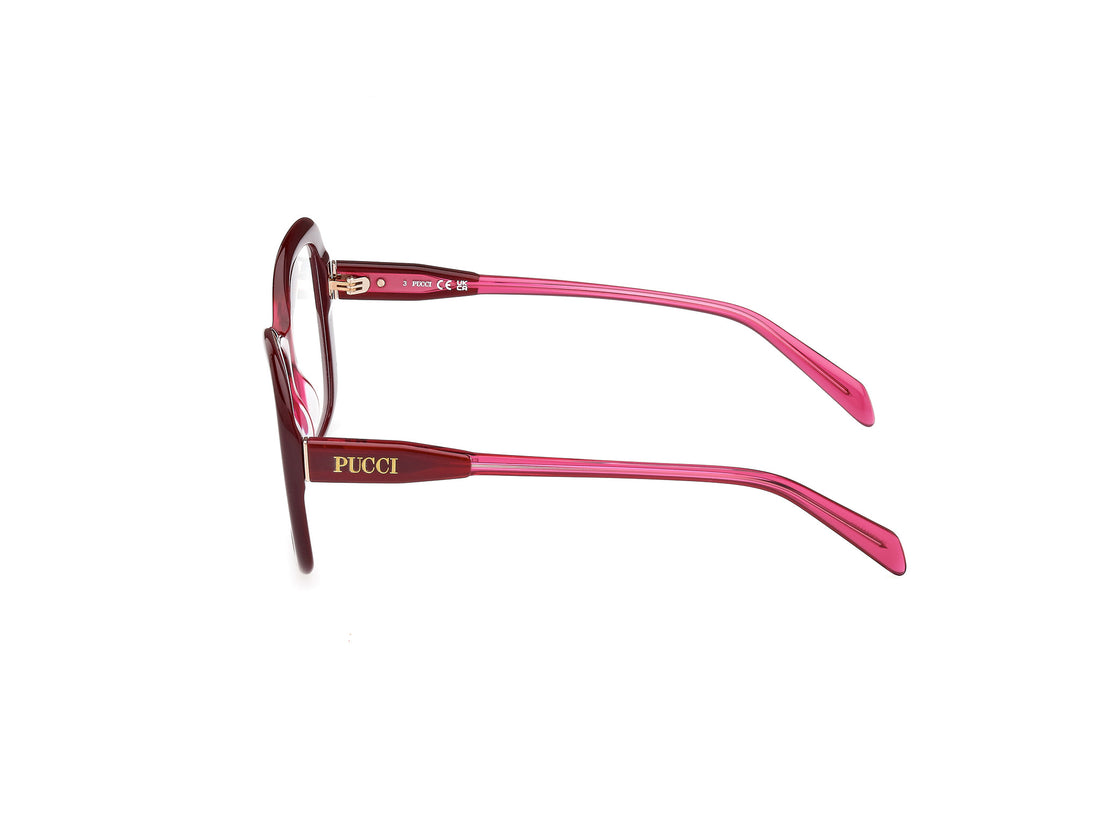 Occhiali da vista emilio pucci ep5231 071 rojo femenino taglia 53mm - Vista dettagliata