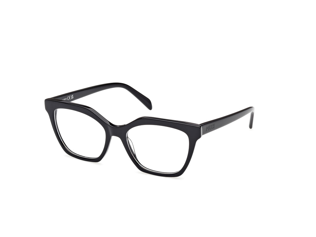 Brillen emilio pucci ep5239 001 negro geometric femenino größe 53mm - Hauptansicht