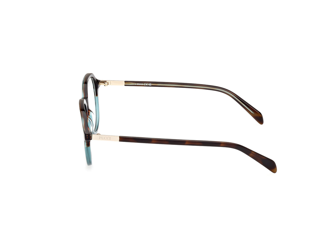 Occhiali da vista emilio pucci ep5252 056 havana femenino taglia 51mm - Vista dettagliata