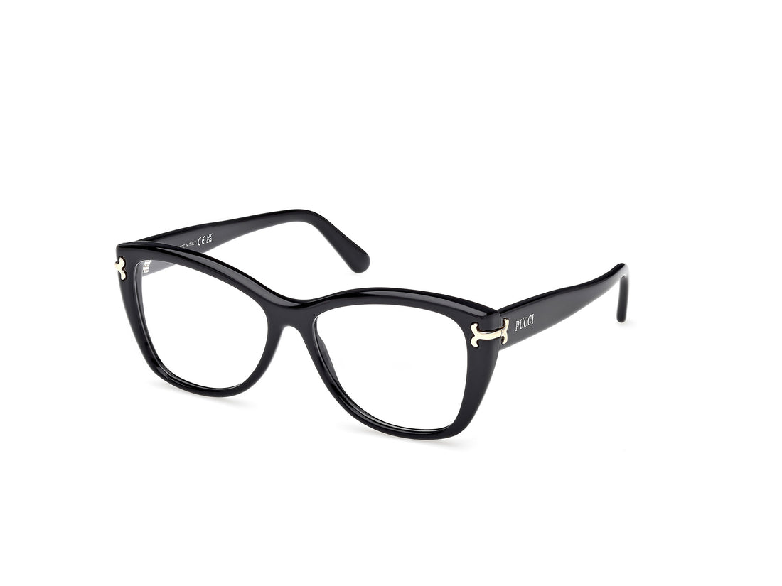 Brillen emilio pucci ep5257 001 negro butterfly femenino größe 54mm - Hauptansicht