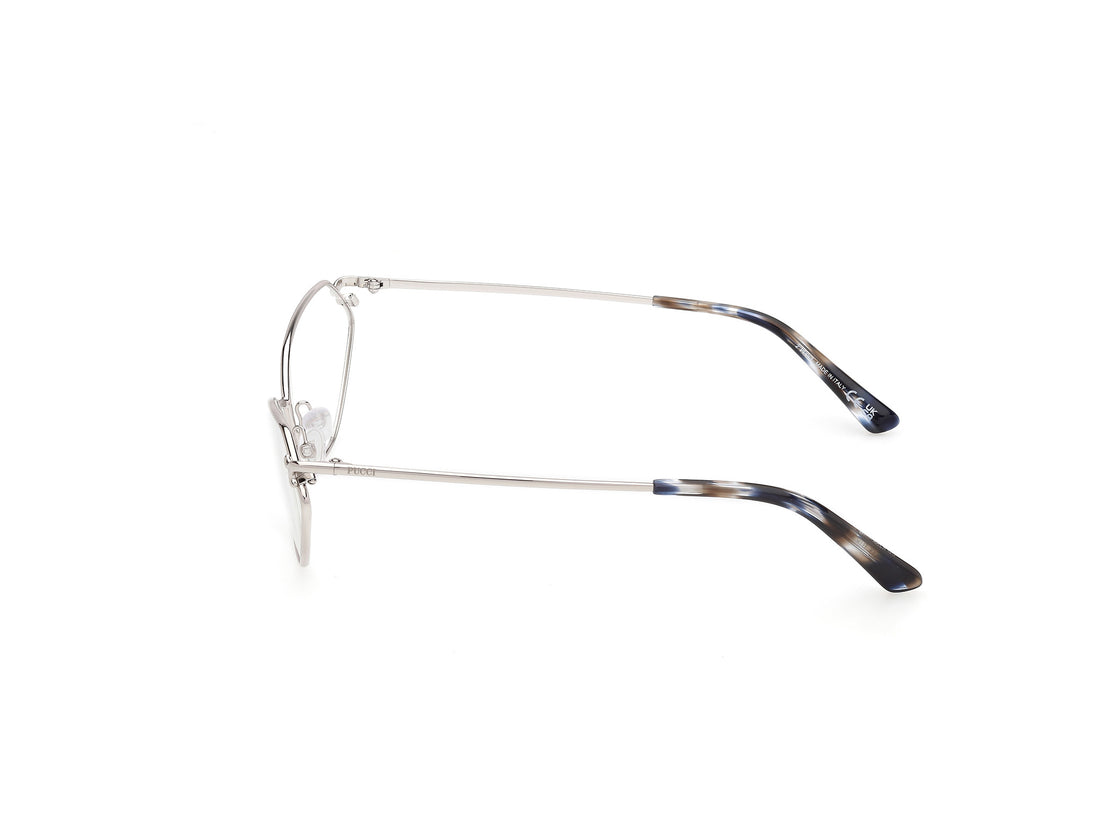Brillen emilio pucci ep5258 016 plateado geometric femenino größe 60mm - Detailansicht
