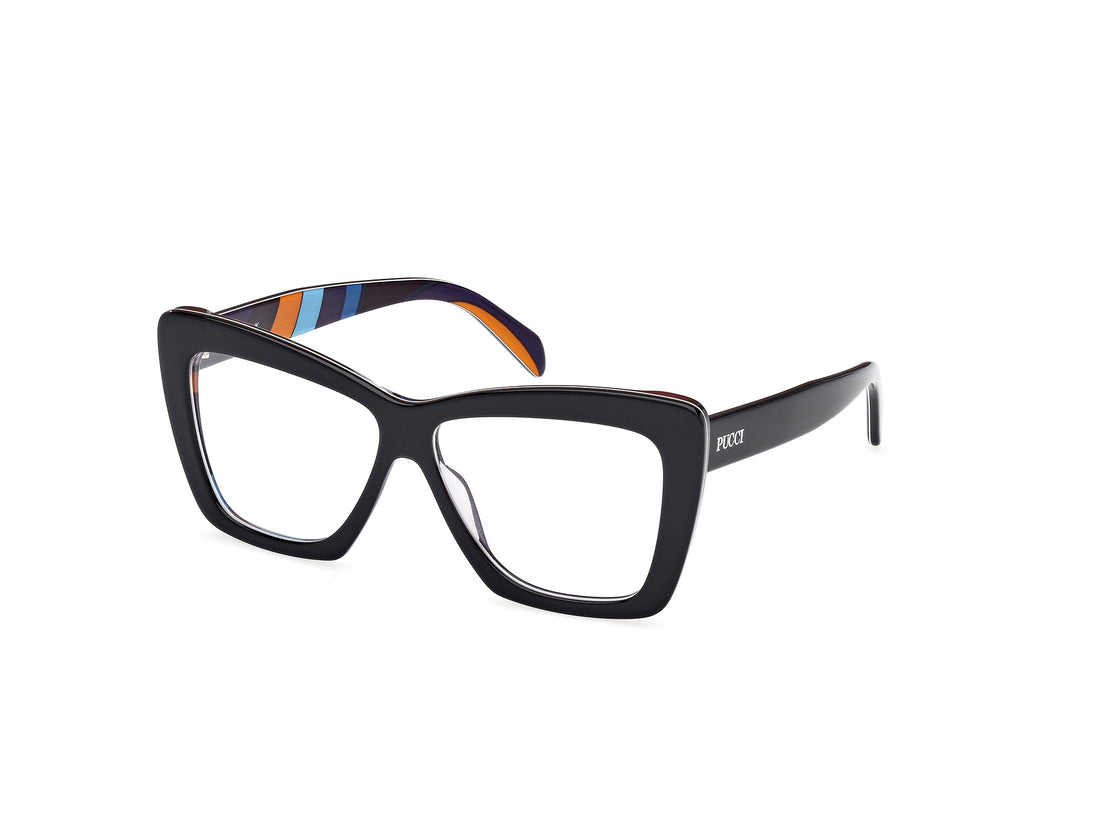 Brillen emilio pucci ep5260 005 negro butterfly femenino größe 56mm - Hauptansicht