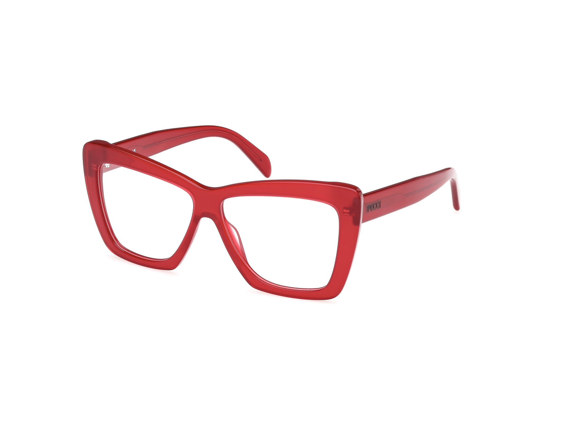 Brillen emilio pucci ep5260 066 rojo butterfly femenino größe 56mm - Hauptansicht