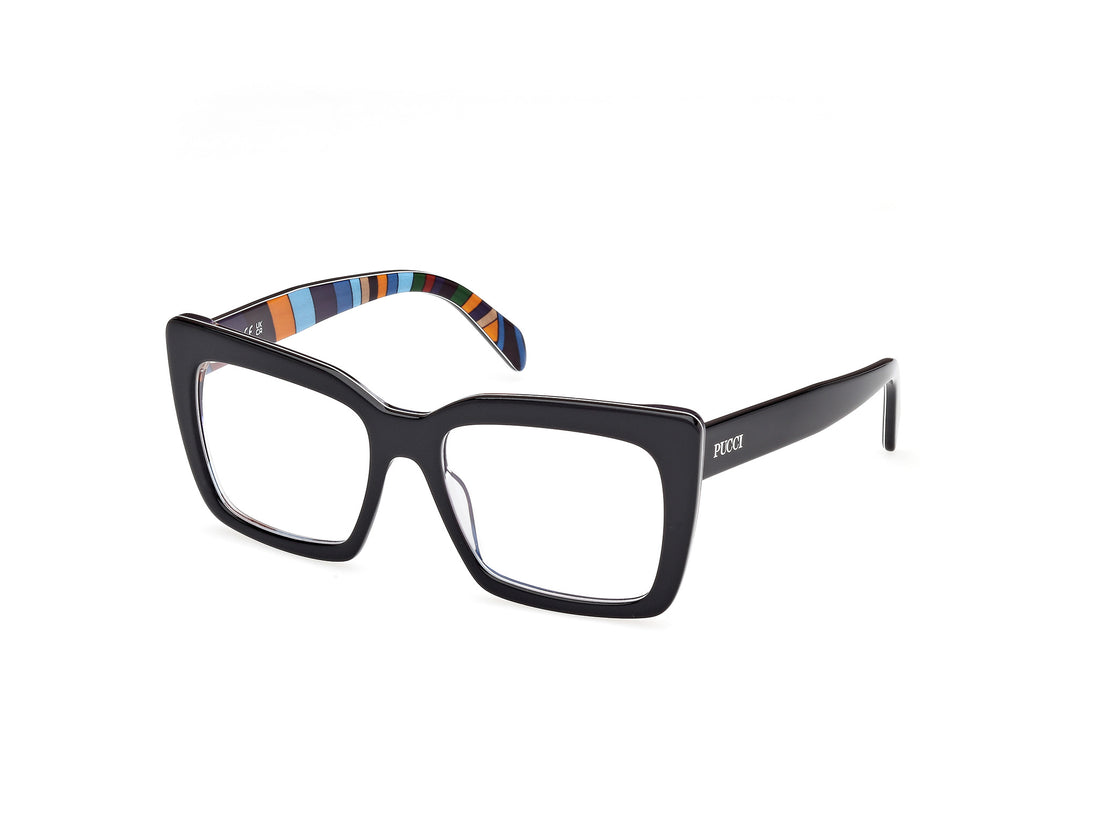 Brillen emilio pucci ep5261 005 negro square femenino größe 54mm - Hauptansicht