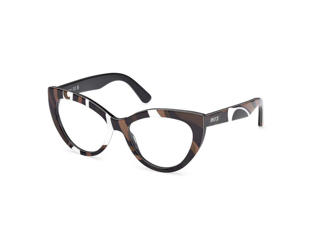 Brillen emilio pucci ep5266 099 estampado cat eye femenino größe 54mm - Hauptansicht
