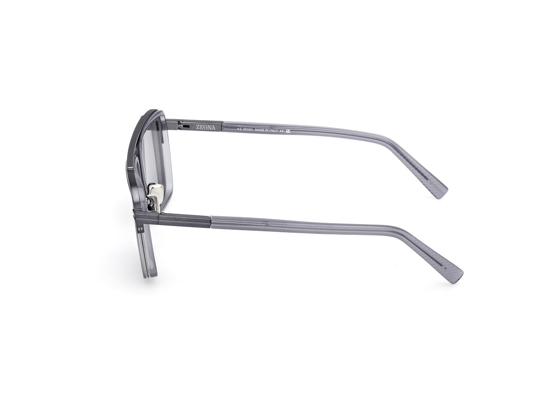 Sunglasses ermenegildo zegna ez0272 20b gris navigator masculino size 57mm - Detailed view