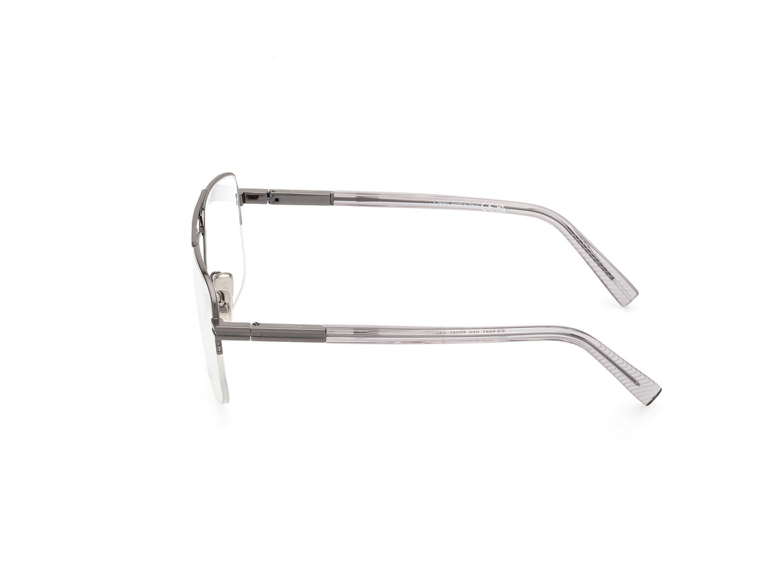 Óculos graduados ermenegildo zegna ez5274 013 gris masculino tamanho 59mm - Vista de detalhe