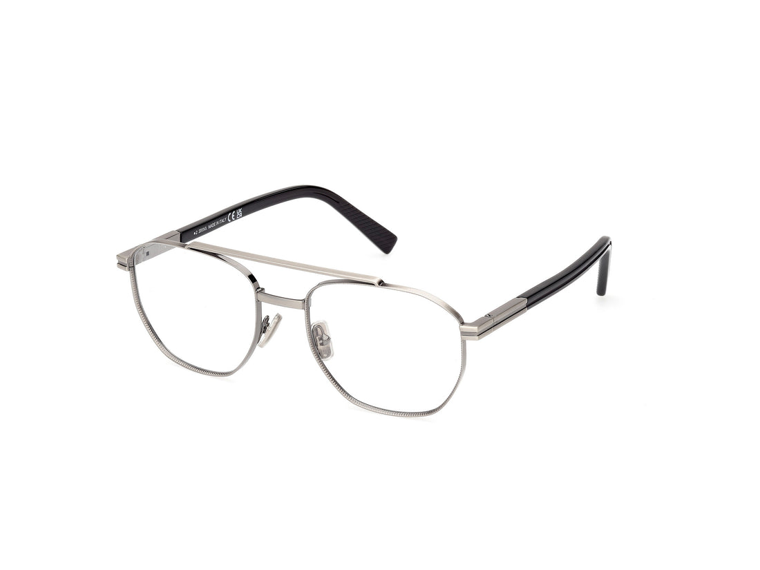 Brillen ermenegildo zegna ez5285 012 gris masculino größe 53mm - Hauptansicht