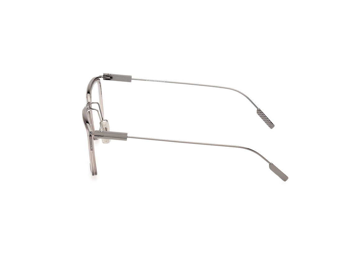 Brillen ermenegildo zegna ez5288 057 beige masculino größe 55mm - Detailansicht