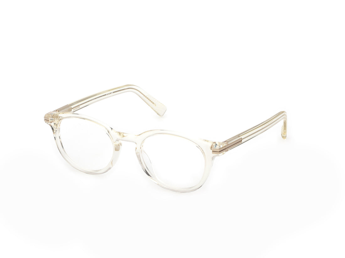 Óculos graduados ermenegildo zegna ez5346 039 amarillo round masculino tamanho 51mm - Vista principal