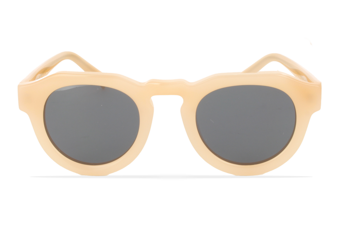 Lunettes de soleil greyhounders erin sol ivory beige pantos femenino taille 47mm - Vue détaillée