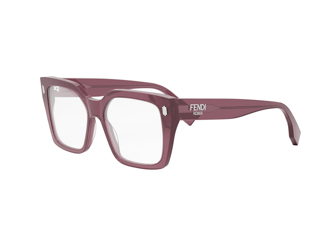 Gafas graduadas fendi roma fe50085i 081 violet square femenino talla 53mm - Vista principal