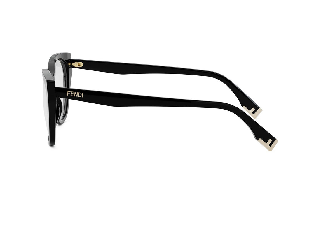 Brillen fendi way fe50120i 001 black pantos femenino größe 54mm - Detailansicht