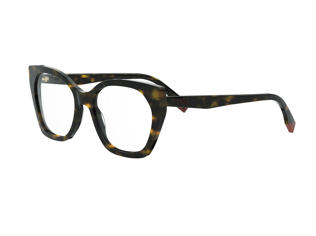 Brillen fendi way fe50136i 052 havana geometric femenino größe 53mm - Hauptansicht