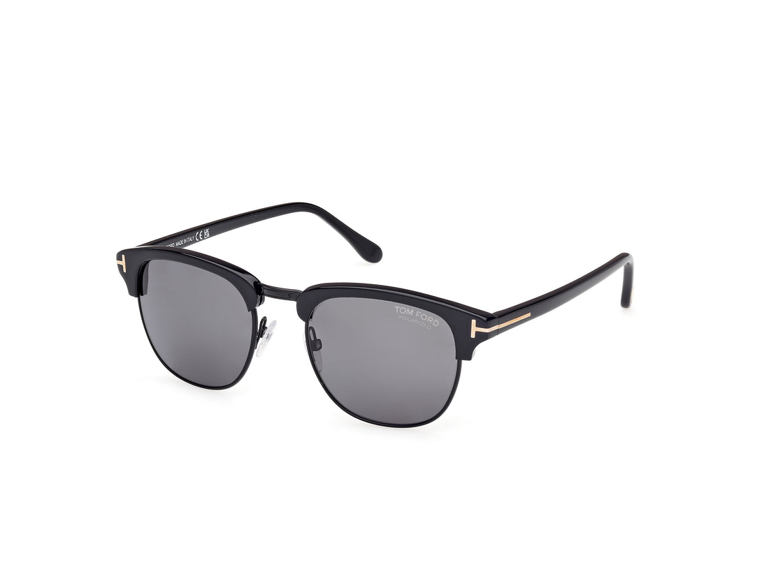 Gafas de sol tom ford ft0248 henry 01d negro brownline masculino talla 53mm - Vista principal
