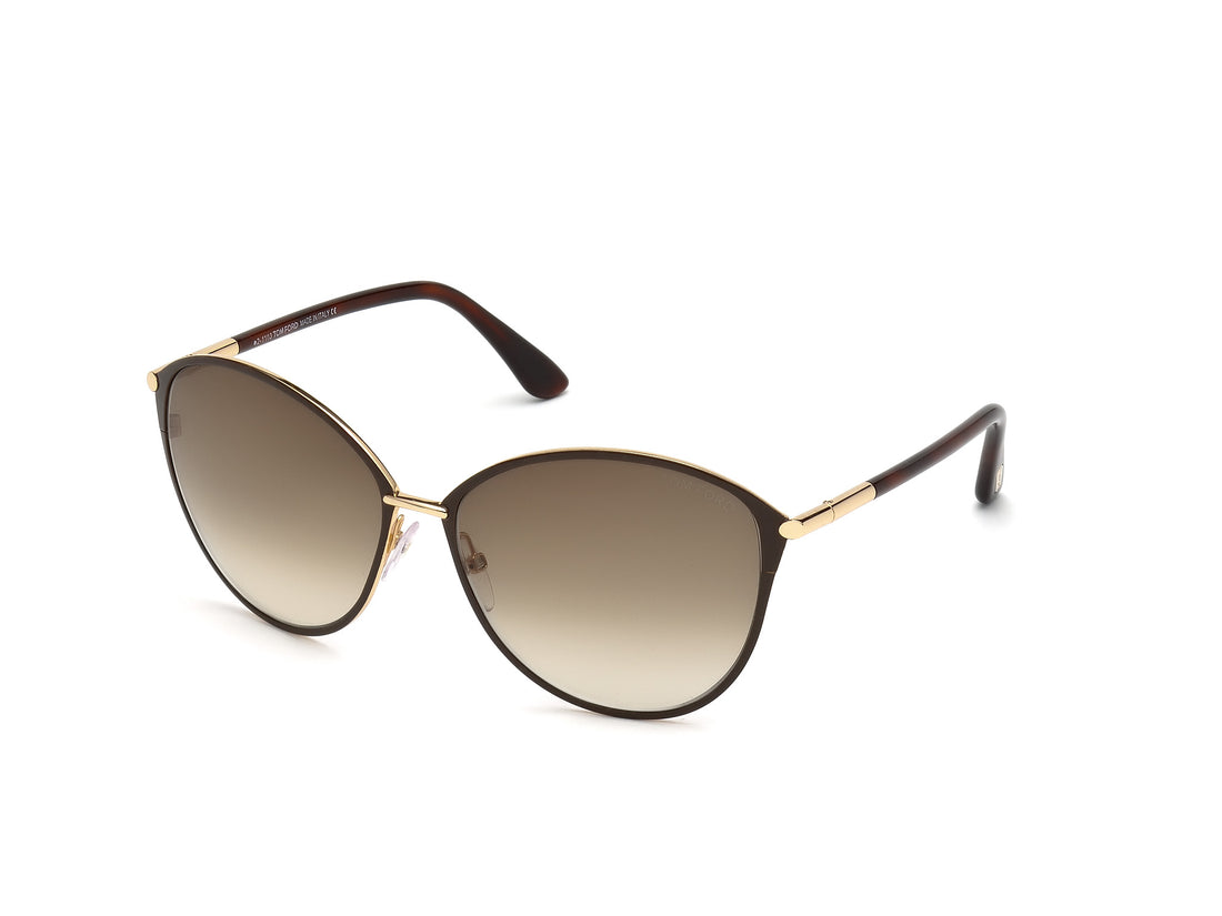 Occhiali da sole tom ford ft0320 28f marron oval femenino taglia 59mm - Vista principale