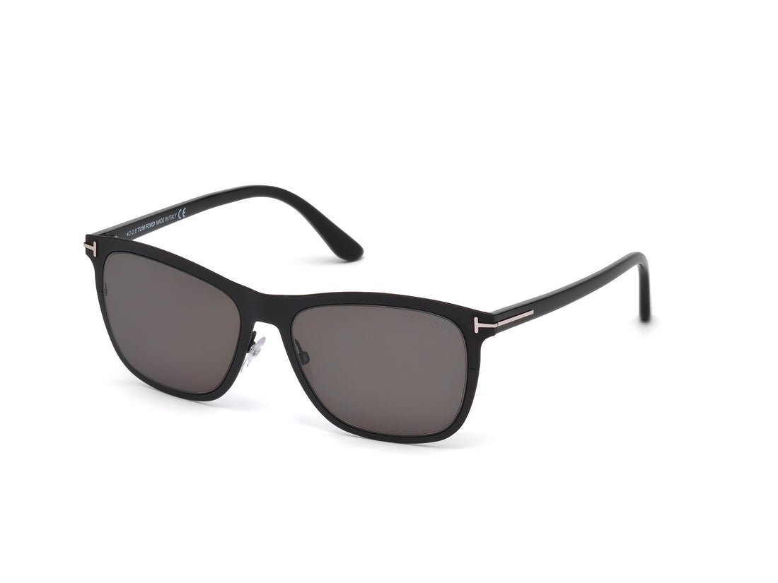 Occhiali da sole tom ford ft0526 02a negro rectangular masculino taglia 55mm - Vista principale