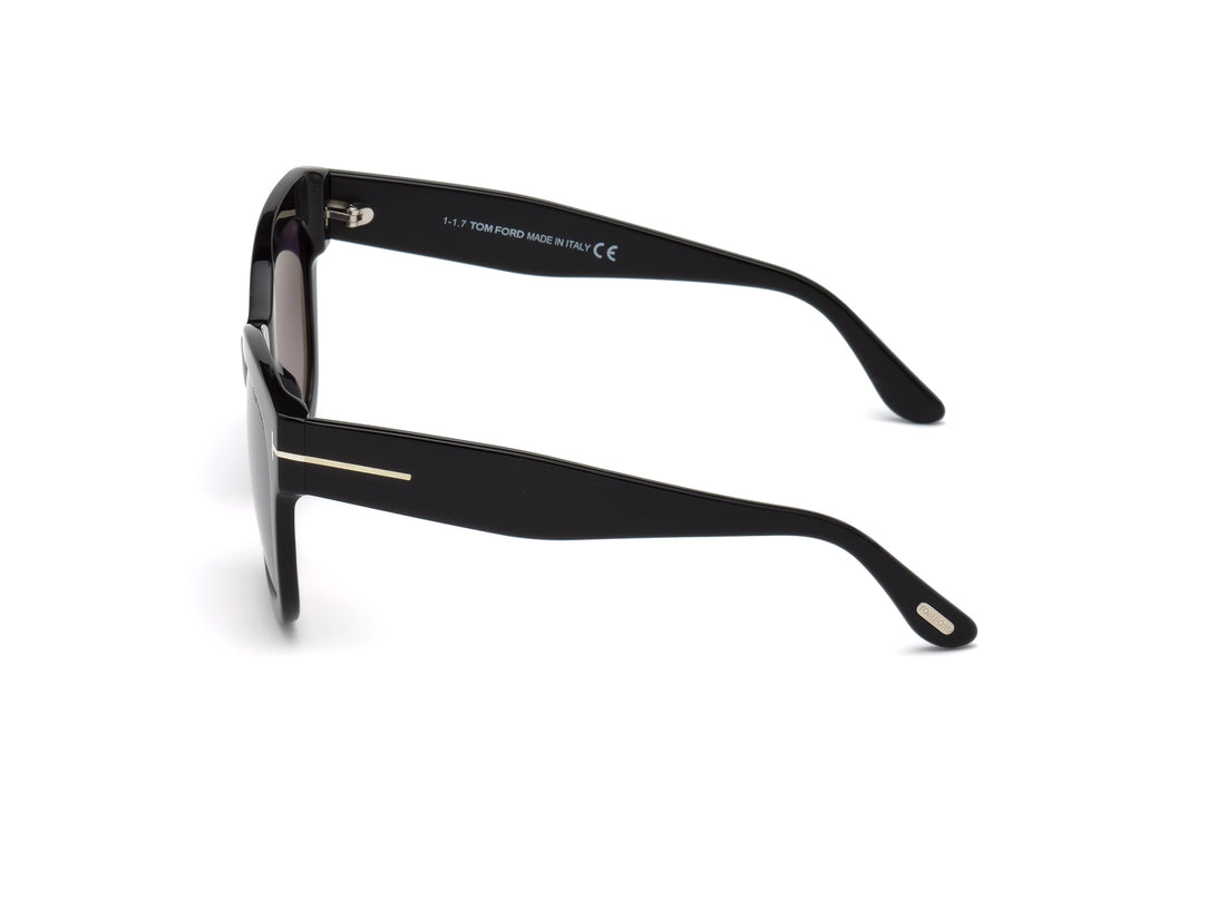 Occhiali da sole tom ford ft0613 01c negro square femenino taglia 52mm - Vista dettagliata