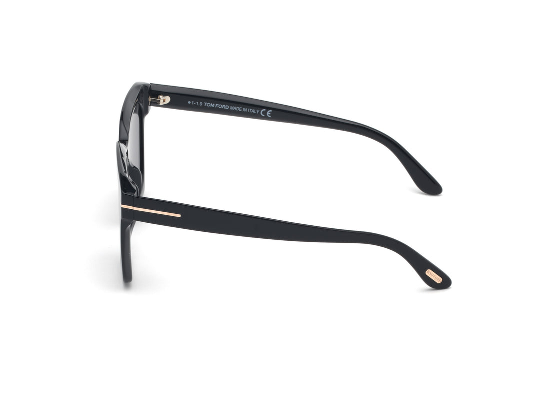 Gafas de sol tom ford ft0690 01d negro square femenino talla 52mm - Vista de detalle