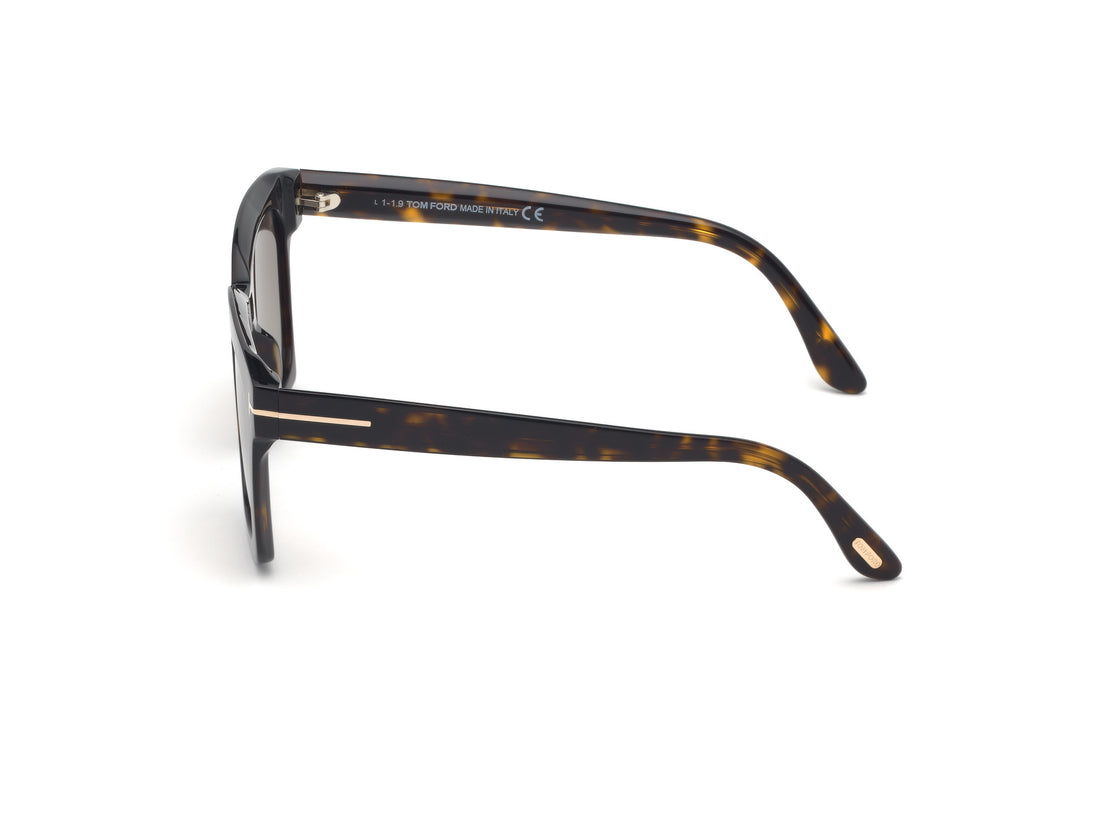 Gafas de sol tom ford ft0690 52h havana square femenino talla 52mm - Vista de detalle