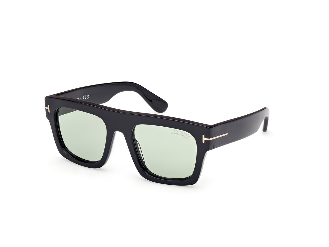 Gafas de sol tom ford ft0711 fausto 01n negro square masculino talla 53mm - Vista principal