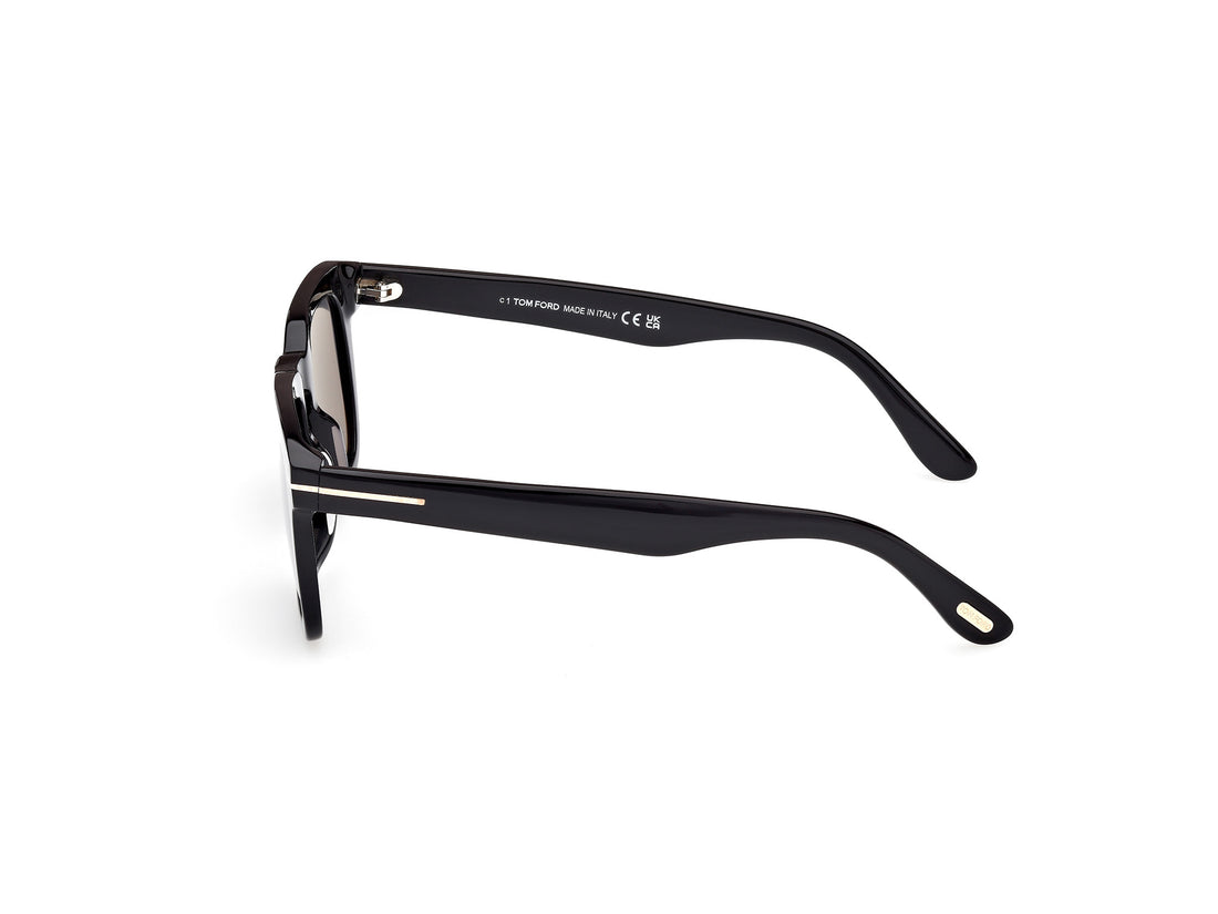 Sonnenbrillen tom ford ft0751 dax 01d negro square masculino größe 50mm - Detailansicht