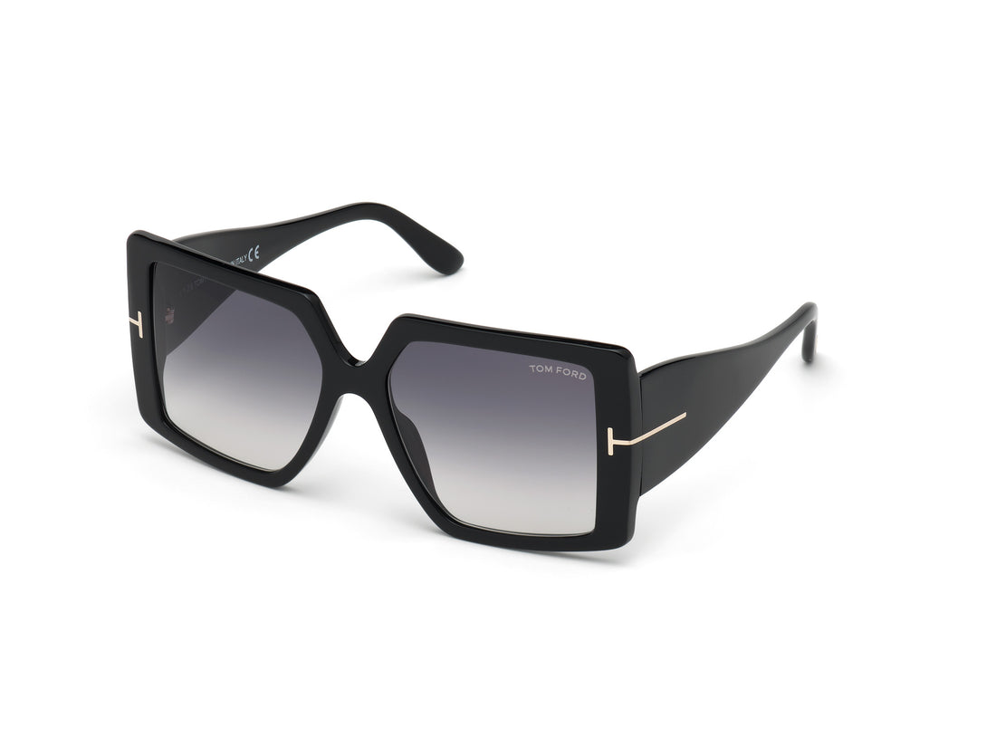 Occhiali da sole tom ford ft0790 01b negro square femenino taglia 57mm - Vista principale