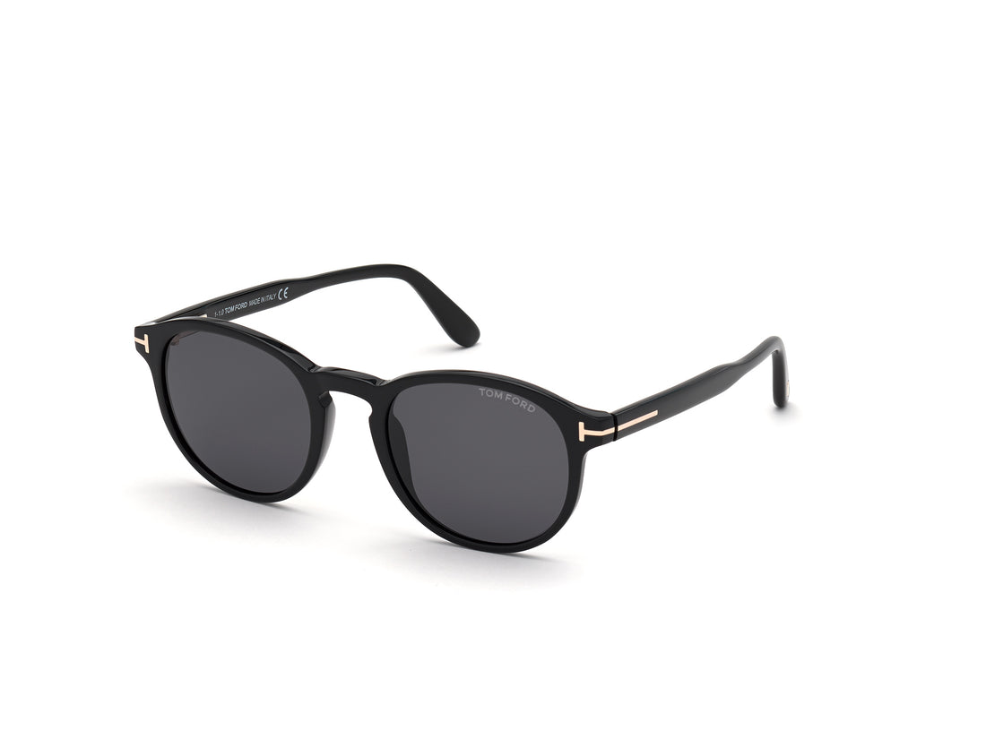 Gafas de sol tom ford ft0834 dante 01a negro round masculino talla 50mm - Vista principal