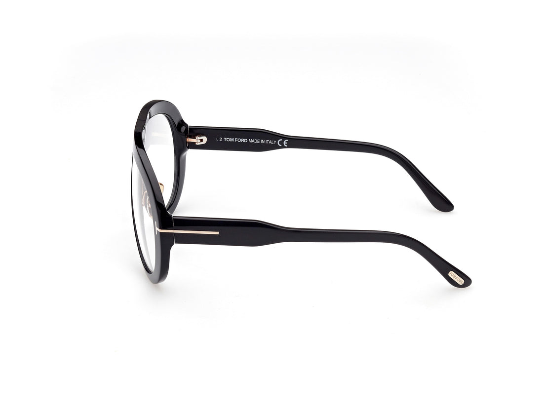 Gafas de sol tom ford ft0836 troy 001 negro pilot unisex talla 61mm - Vista de detalle