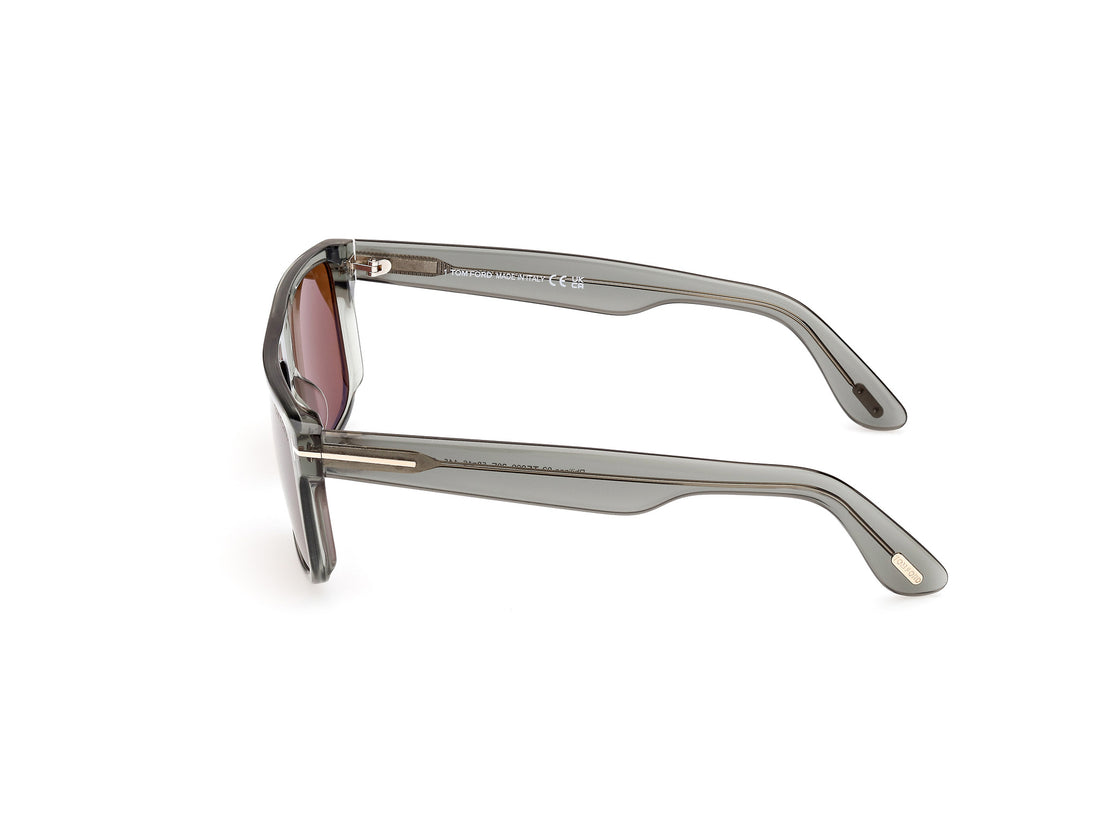 Sonnenbrillen tom ford ft0999 philippe-02 20e gris rectangular masculino größe 58mm - Detailansicht