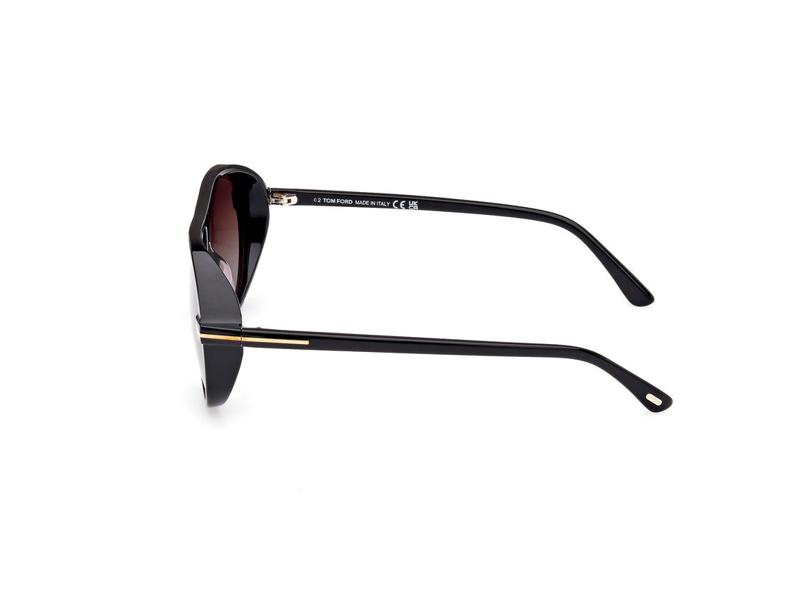 Sonnenbrillen tom ford ft1023 marcus 01b negro pilot masculino größe 60mm - Detailansicht
