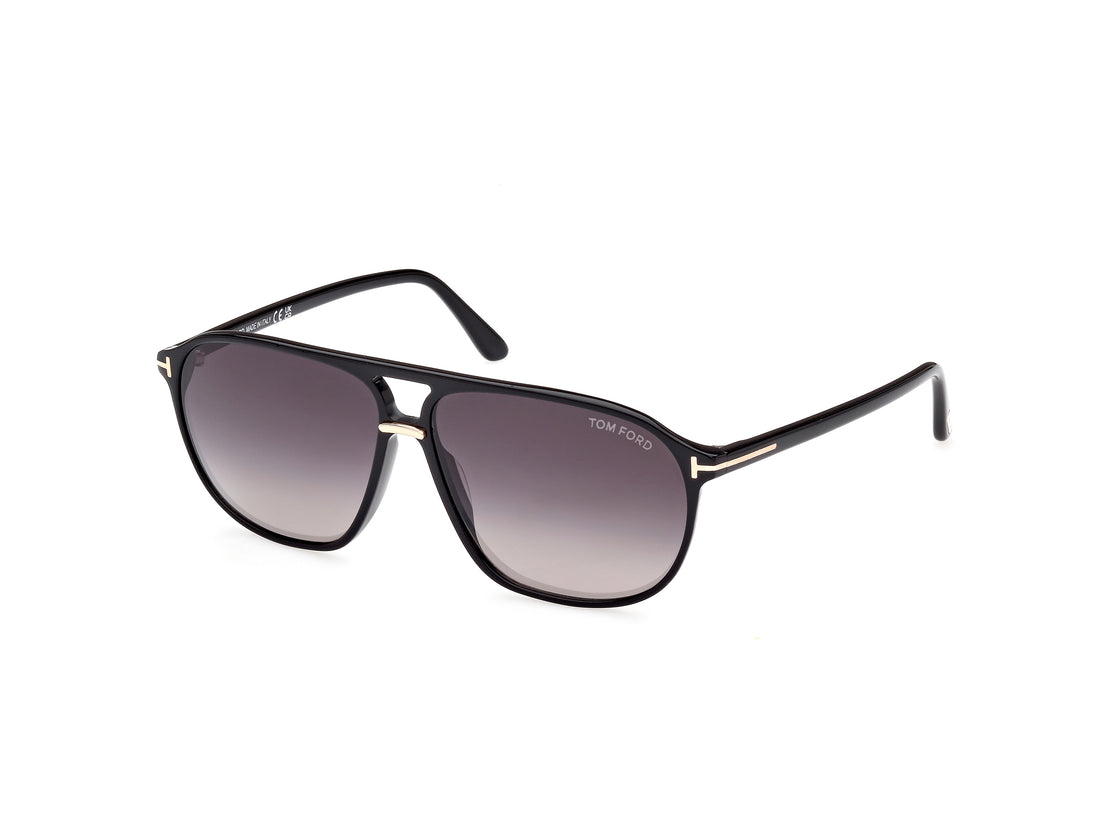 Gafas de sol tom ford ft1026 bruce 01b negro navigator masculino talla 61mm - Vista principal