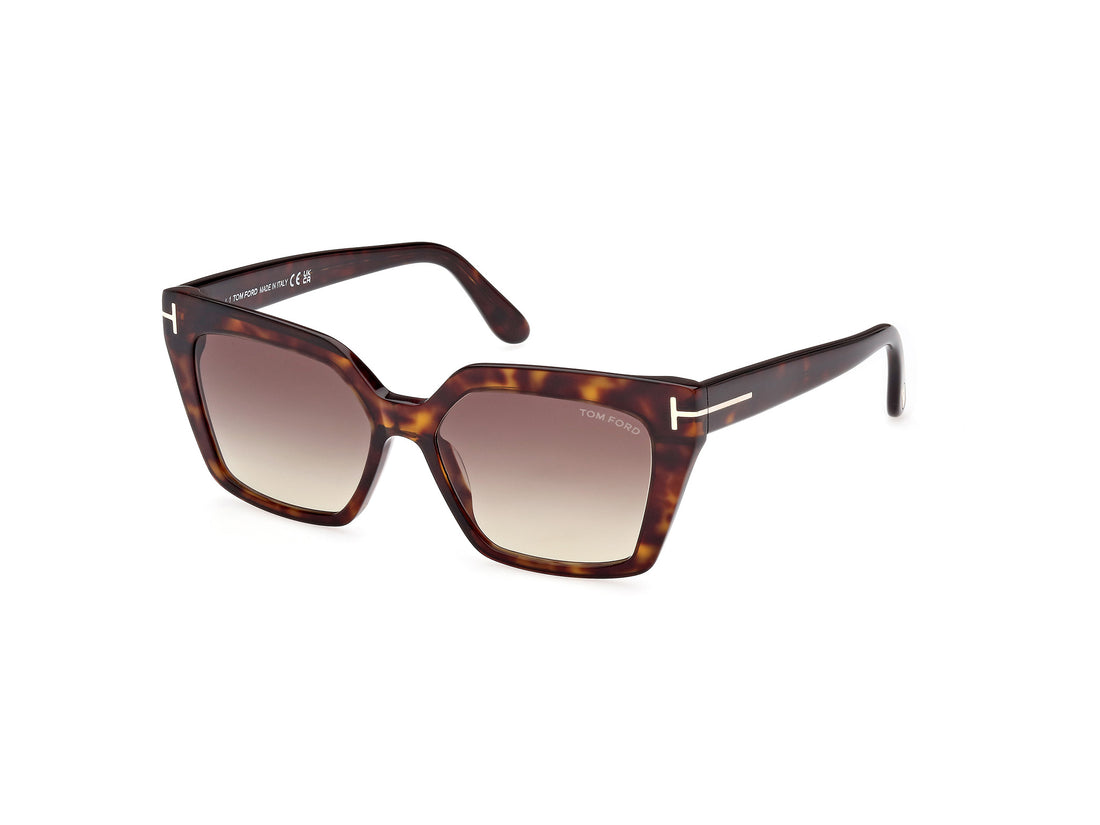 Sonnenbrillen tom ford ft1030 winona 52f havana cat eye femenino größe 53mm - Hauptansicht