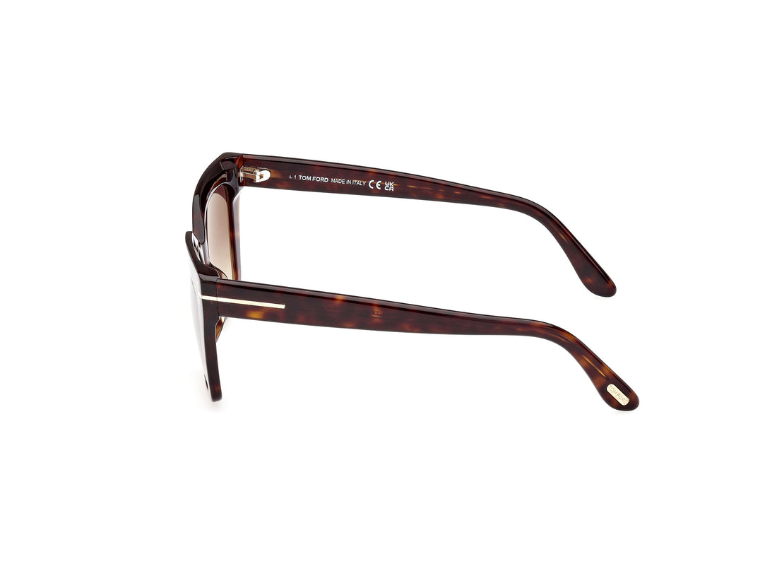 Sonnenbrillen tom ford ft1030 winona 52f havana cat eye femenino größe 53mm - Detailansicht