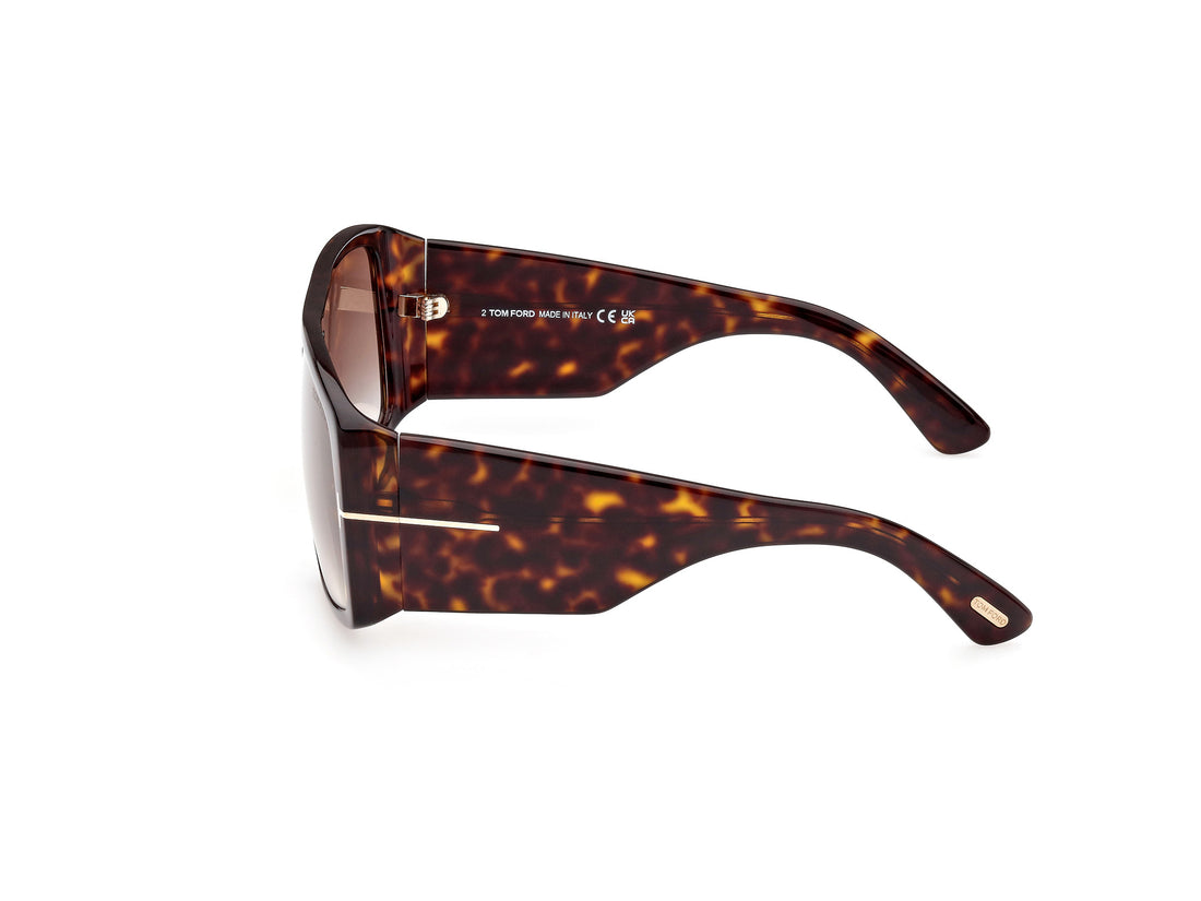 Sonnenbrillen tom ford ft1036 raven 52f unisex größe 60mm - Detailansicht