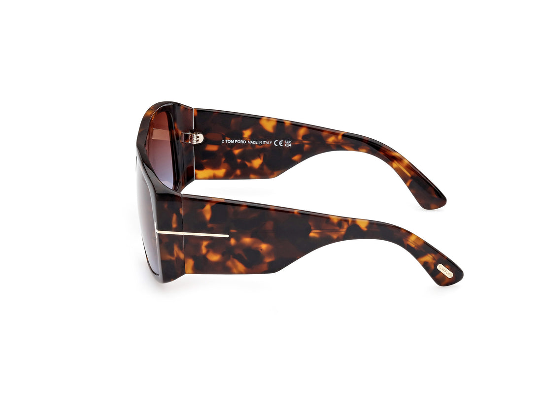 Occhiali da sole tom ford ft1036 raven 56f unisex taglia 60mm - Vista dettagliata