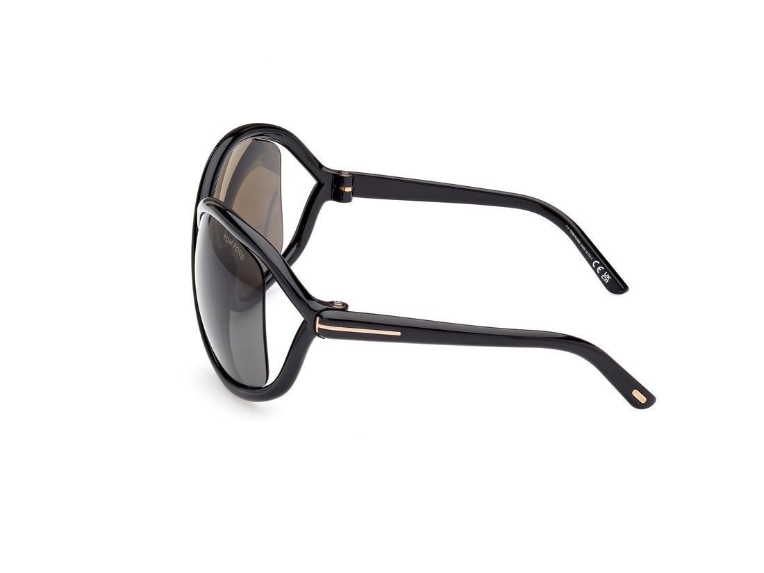 Occhiali da sole tom ford ft1068 bettina 01a negro femenino taglia 68mm - Vista dettagliata