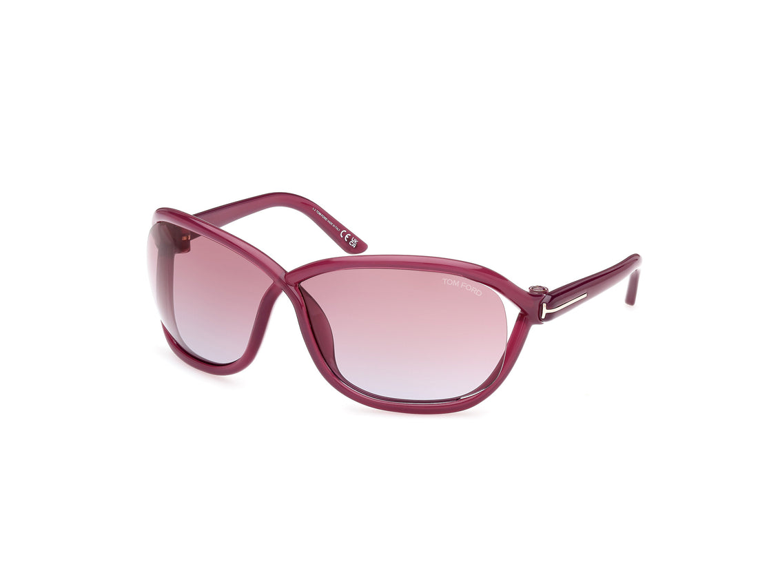 Sonnenbrillen tom ford ft1069 fernanda 83z morado butterfly femenino größe 68mm - Hauptansicht