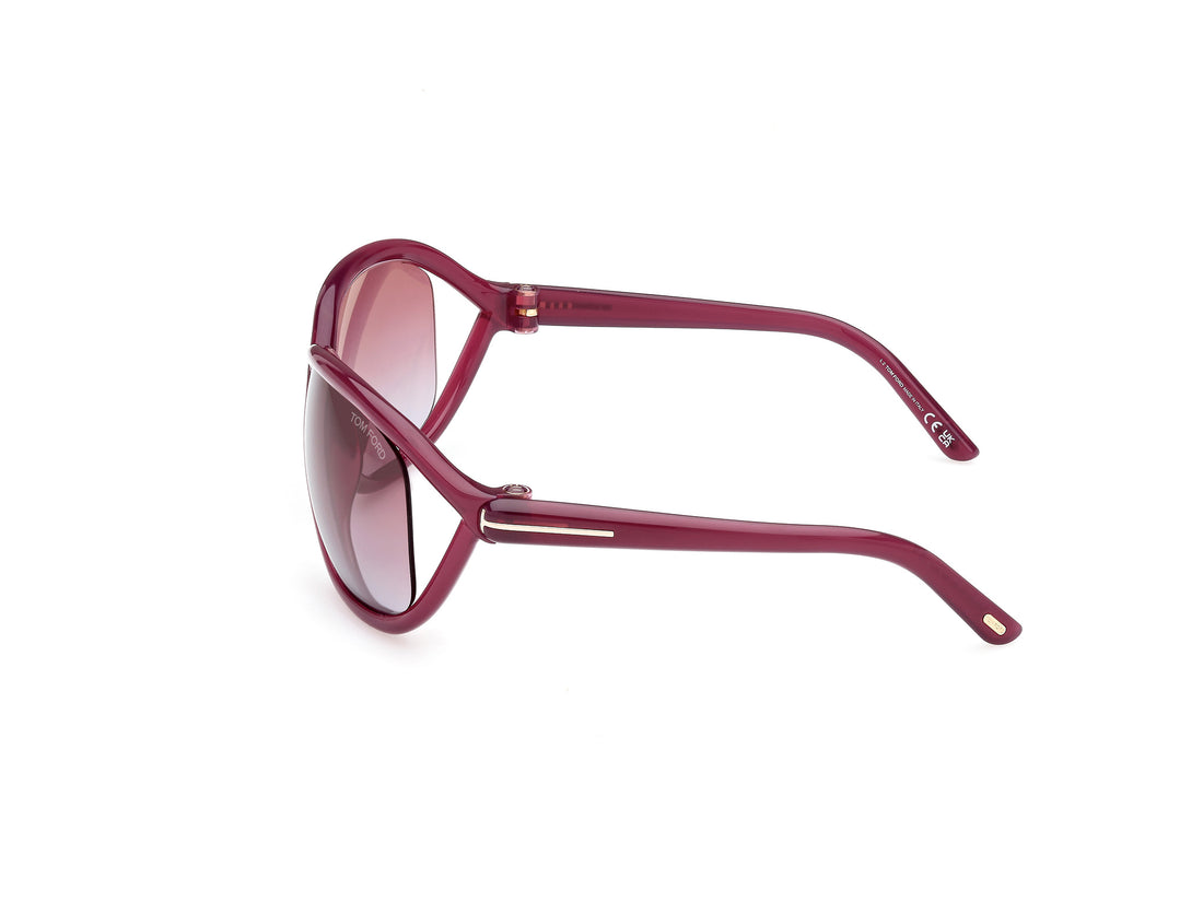 Sonnenbrillen tom ford ft1069 fernanda 83z morado butterfly femenino größe 68mm - Detailansicht