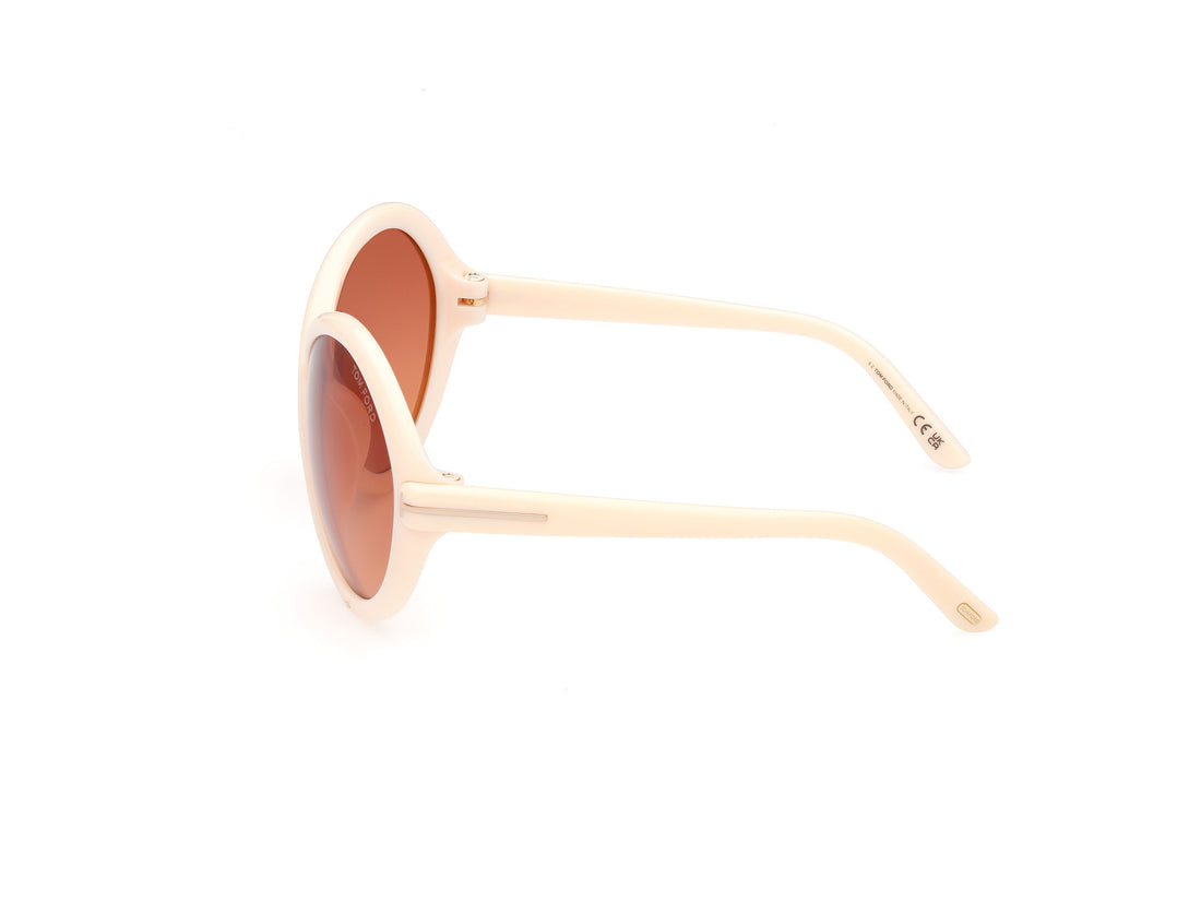 Occhiali da sole tom ford ft1070 jada 25t beige femenino taglia 68mm - Vista dettagliata