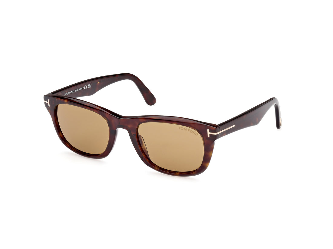 Sonnenbrillen tom ford ft1076 kendel 52e havana square masculino größe 54mm - Hauptansicht