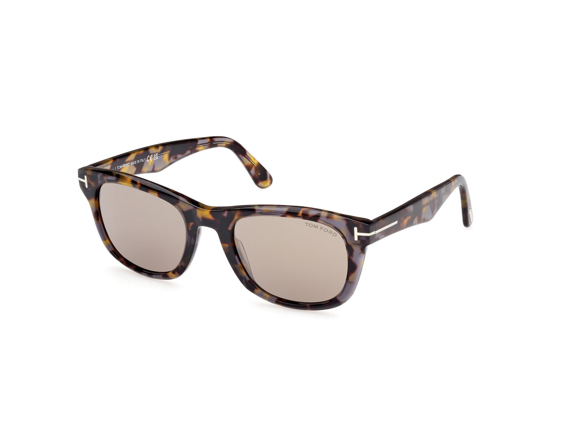 Sonnenbrillen tom ford ft1076 kendel 55l havana square masculino größe 54mm - Hauptansicht