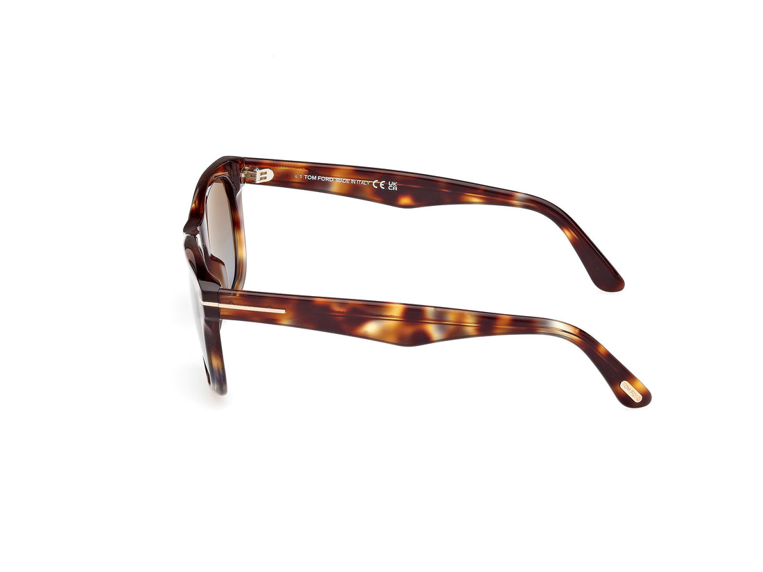 Sonnenbrillen tom ford ft1076 kendel 56b havana square masculino größe 54mm - Detailansicht